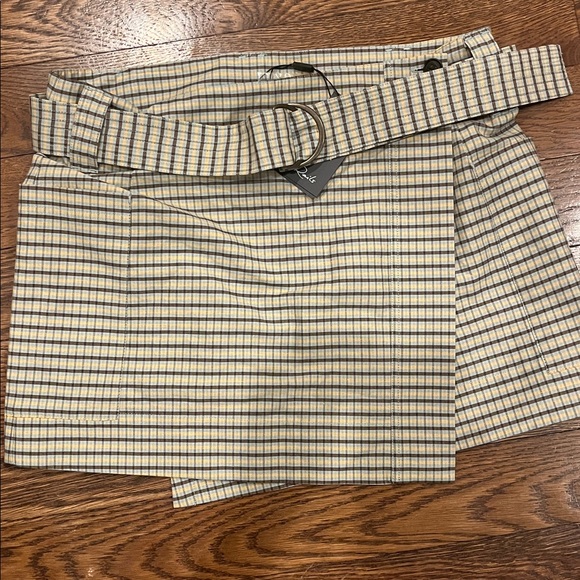 Rails NWT M Green Striped Women's skirt - Picture 3 of 3